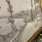 Vintage Aubusson wall tapestry