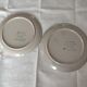 Set of 2 ceramic plates from Sarregueminesine