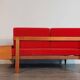 Svanette daybed sofa by Ingmar Relling, Vintage Scandinavian 1960s