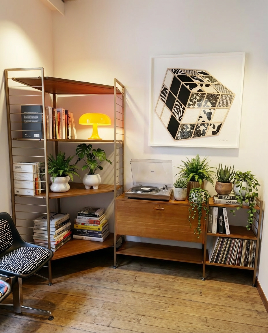 Ladderax Wall Unit - vintage bookshelf