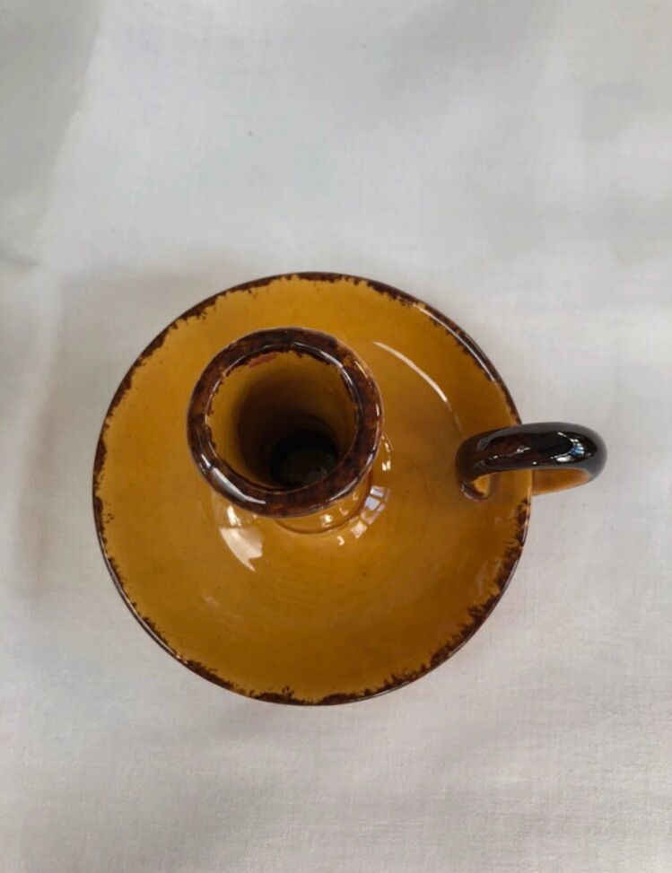 Sandstone candle holder