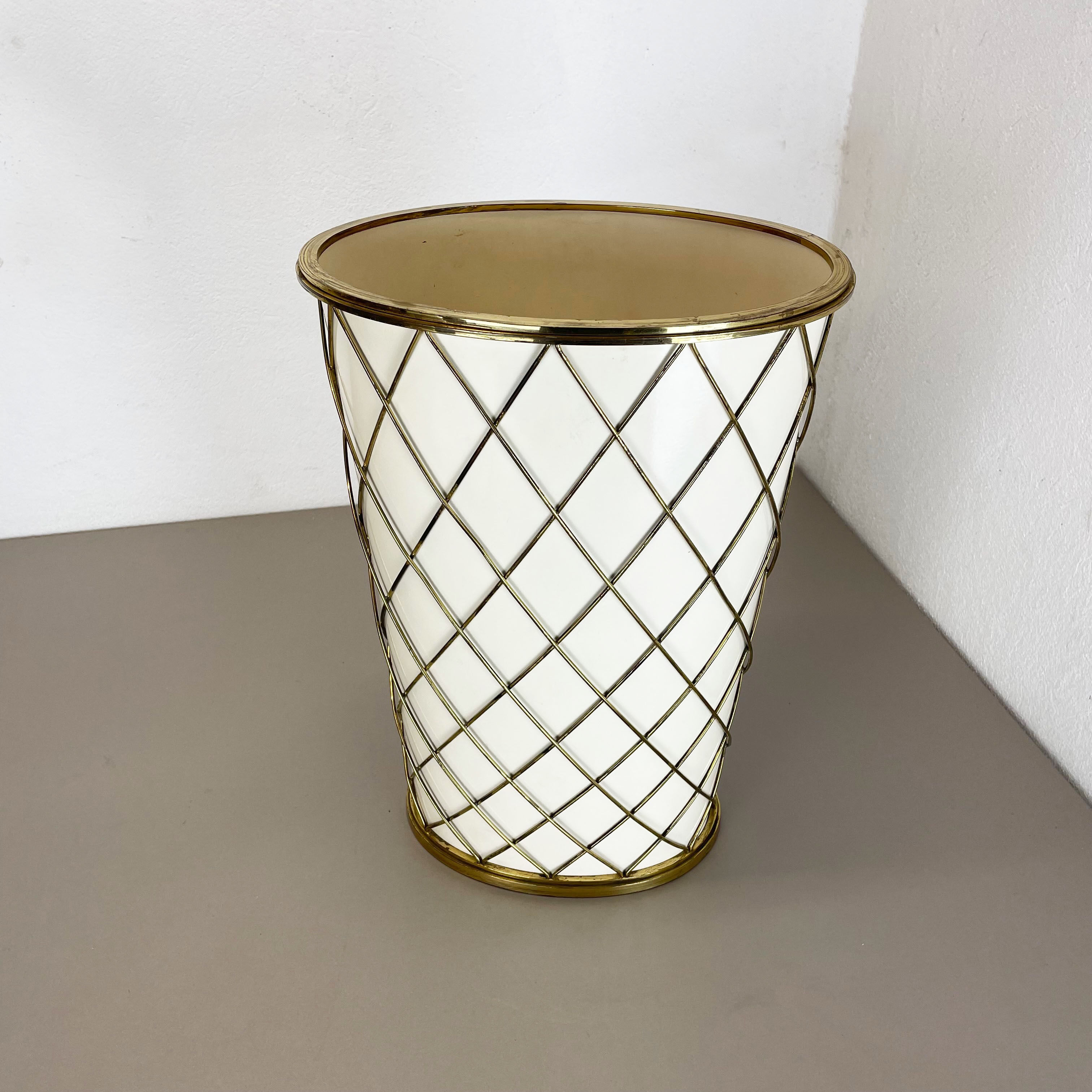 Original 1950s brass Umbrella Stand by Vereinigte Werkstätten München, Germany