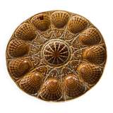 Sarreguemines oyster tray