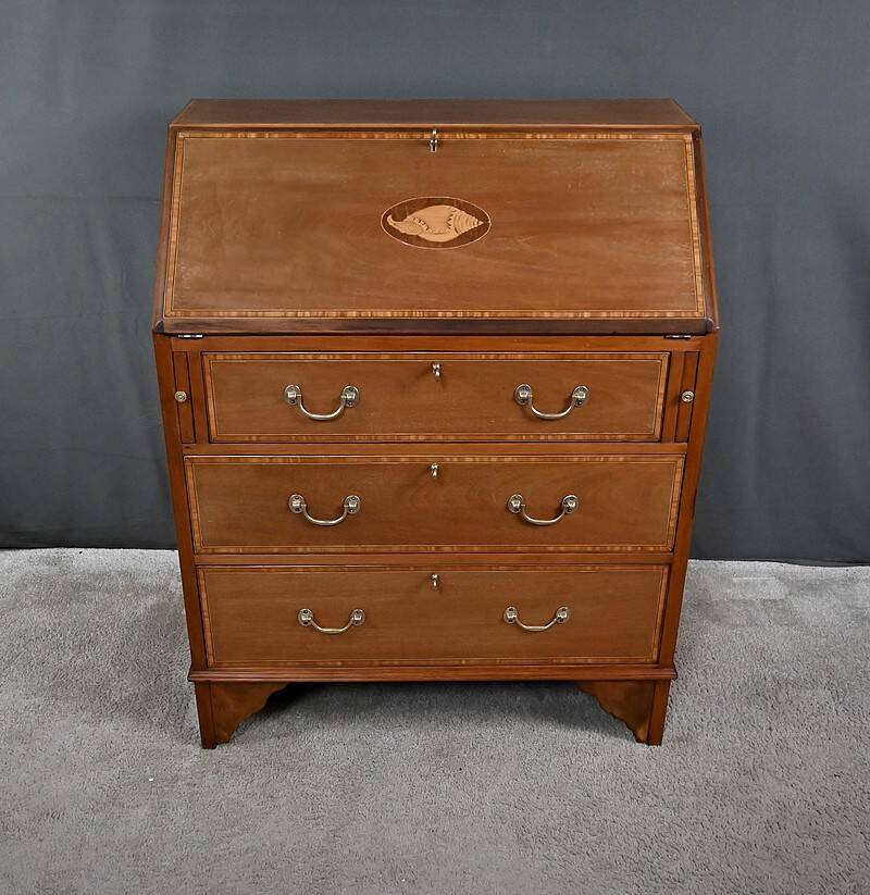 English Scriban in Mahogany – Early 20th Century