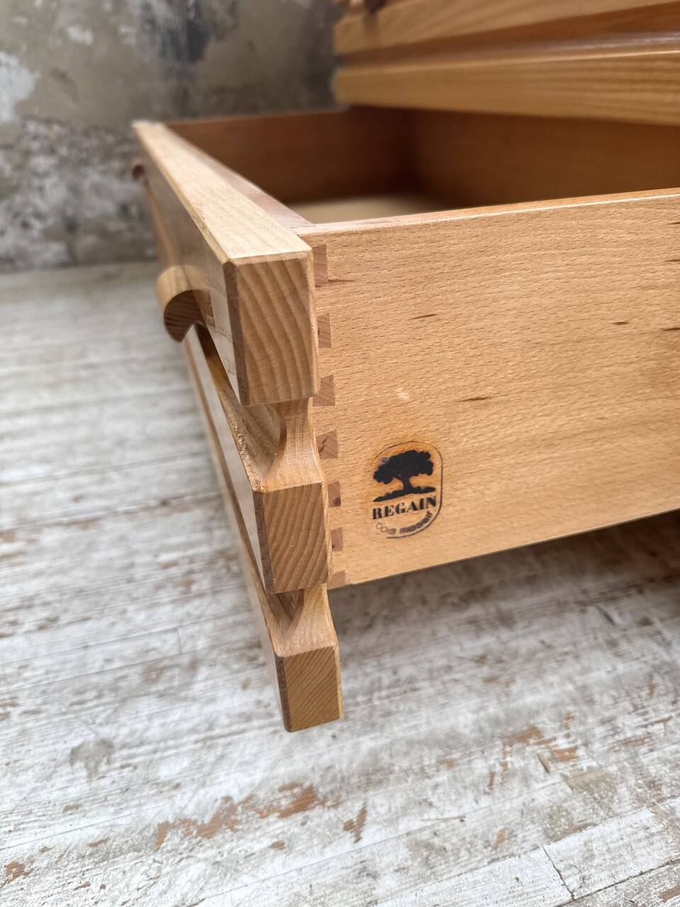 Solid oak chest of drawers Regain XL