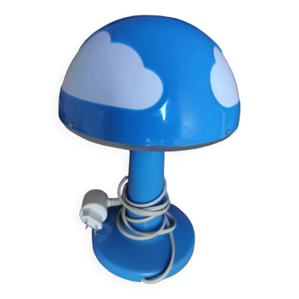 Ikea Skojig blue lamp