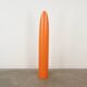 Orange ‘Lipstick’ mirror, Italian design, 1970s, designer: Rodolfo Bonetto