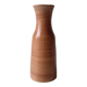 Handmade terracotta vase in terra cotta color