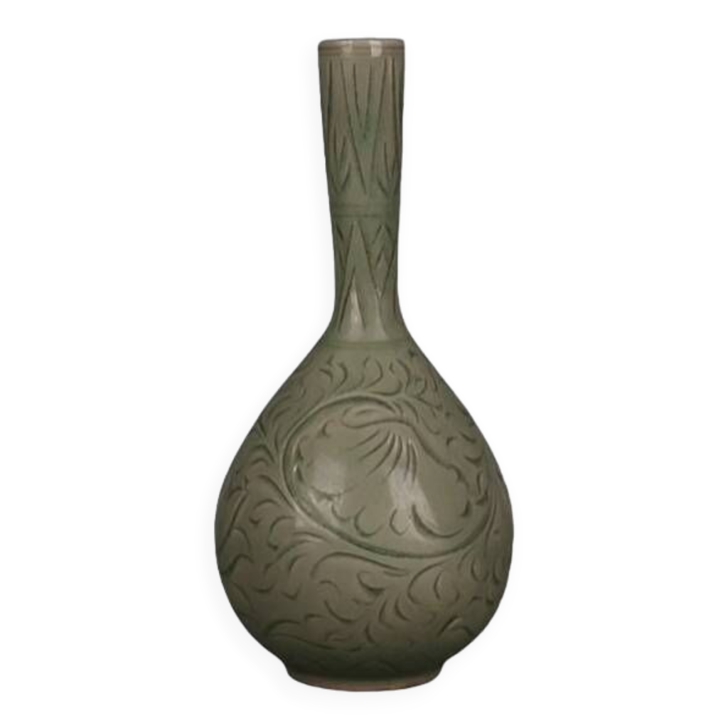 Celadon Flower Vase - Song Dynasty Style Celadon Flower Vase - Song Dynasty Style