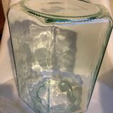 Former large hexagonal glass jar