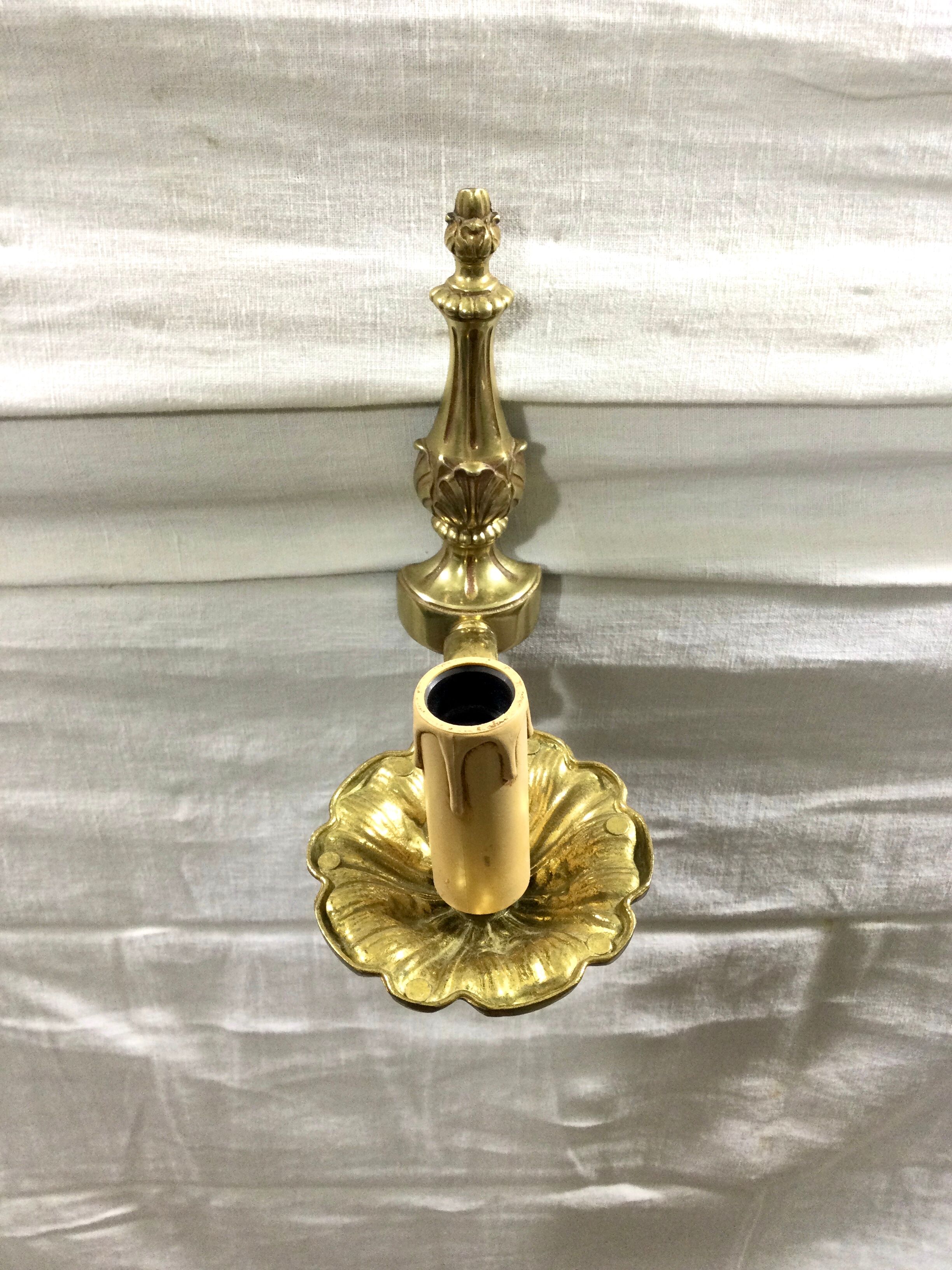 Sconce 1 bronze light in Louis XV style