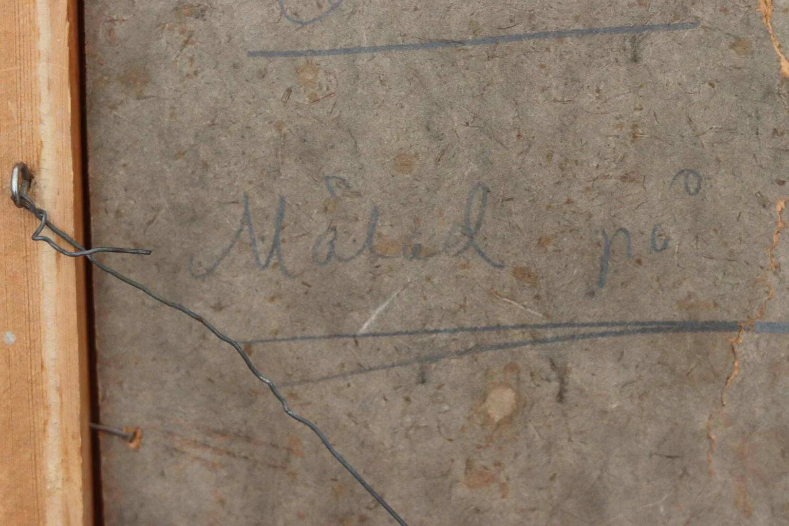 House obscured by a tree by Harry Martinson