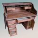 American solid wood roller desk