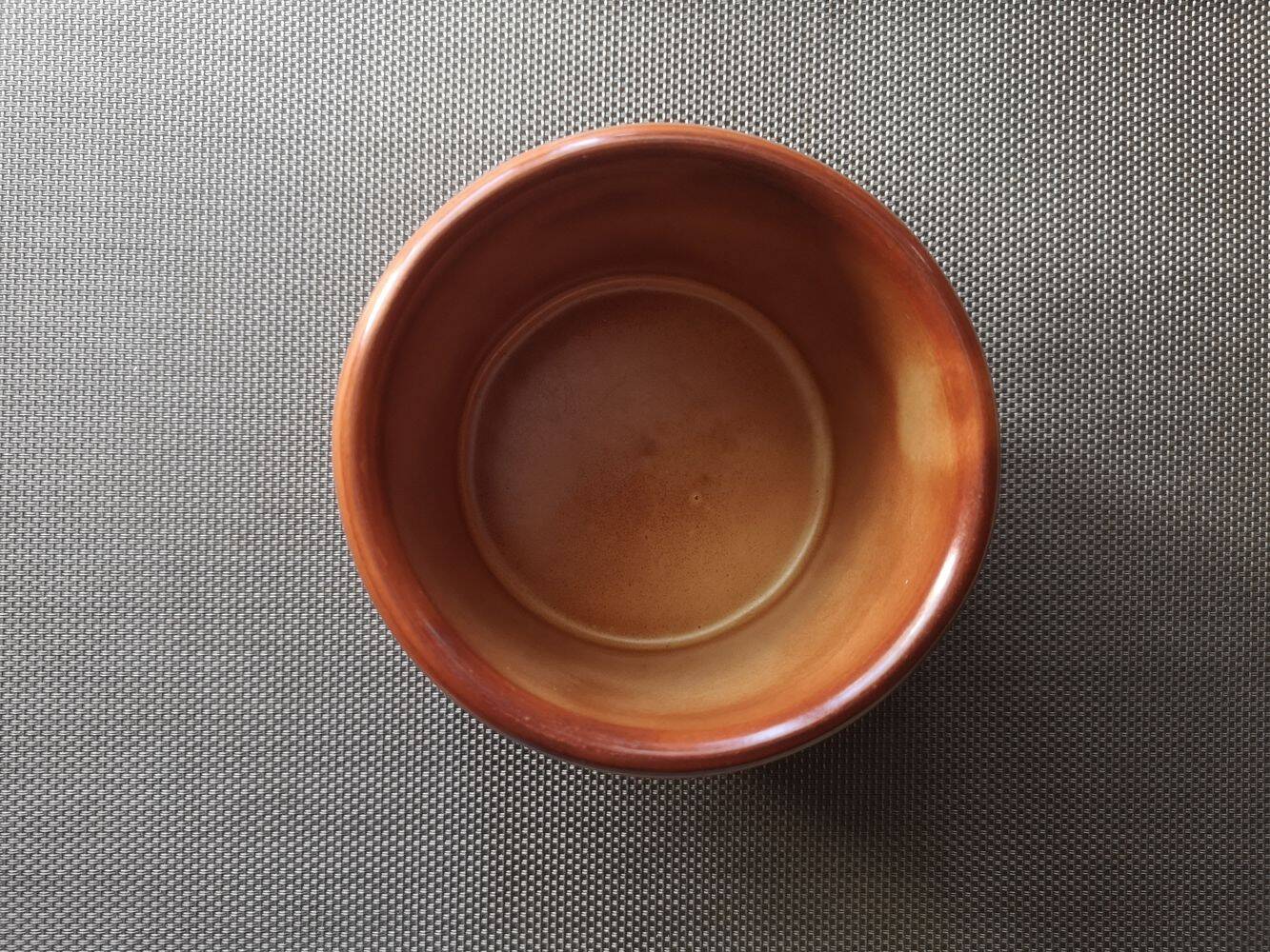 Glazed terracotta pot cover - Naive art - Dated 1953