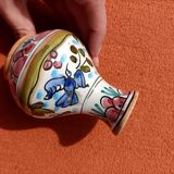 Small colorful vase