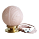 Pink art deco table lamp