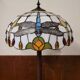 Round Tiffany floor lamp Art Deco