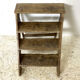 Old low stepladder
