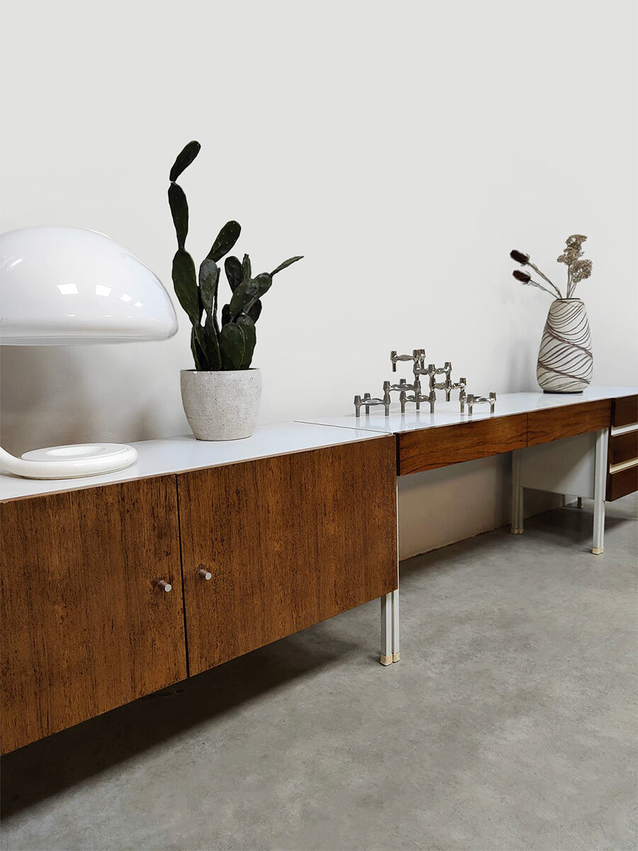 Vintage sideboard cabinet dressing table 'Two tone'