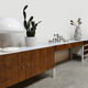 Vintage sideboard cabinet dressing table 'Two tone'