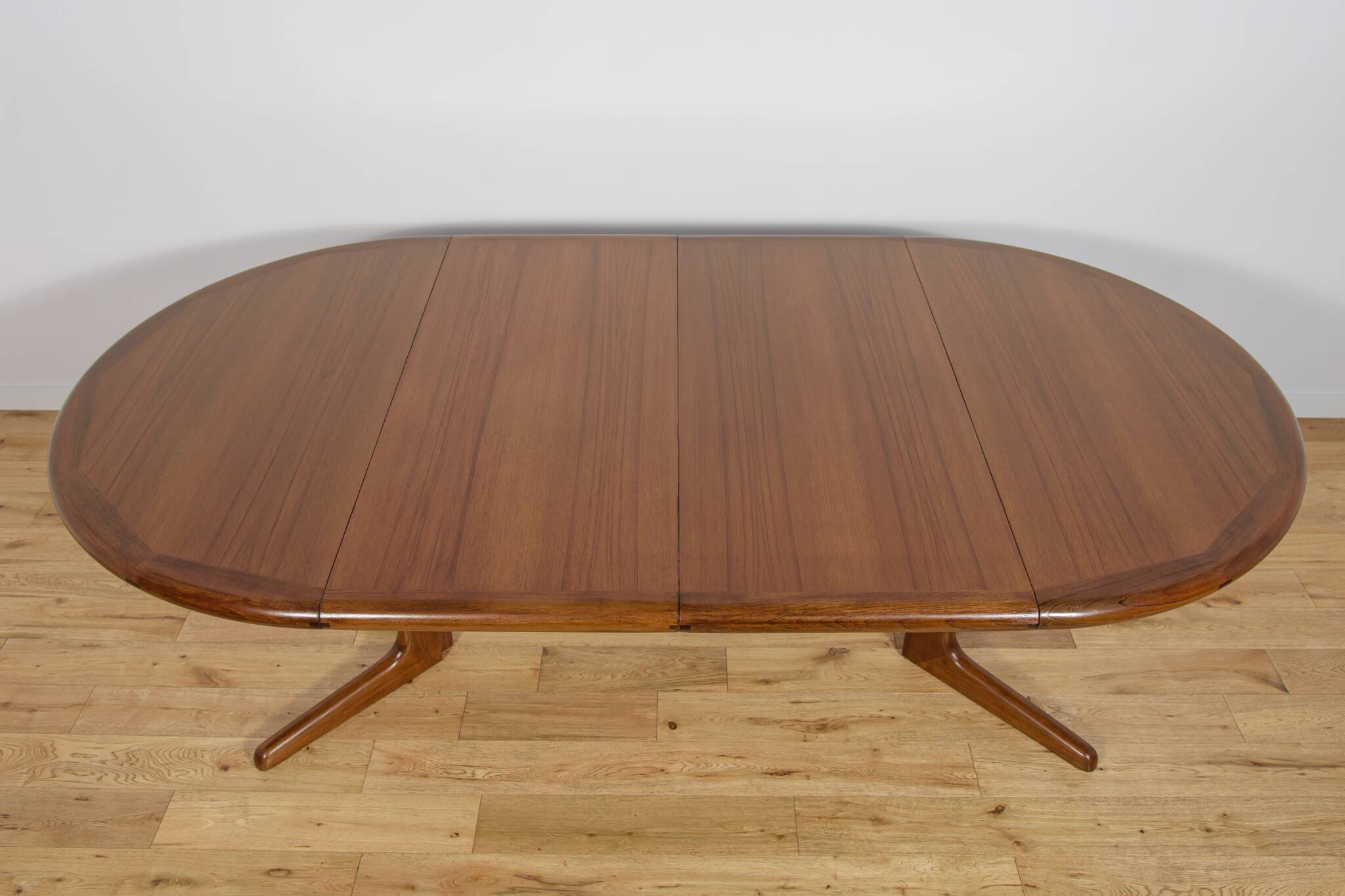 Mid-Century Teak Extendable Dining Table, Denmark, 1960s