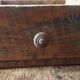 Bulk wood drawer metal button box storage