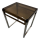 Table d'appoint attribué à Marc Berthier années 70