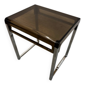 Side table attributed to Marc Berthier, 1970s.