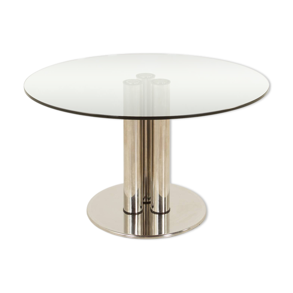 Table à manger Marco Zanuso modèle “Marcuso” pour Zanotta, Italie années 1970