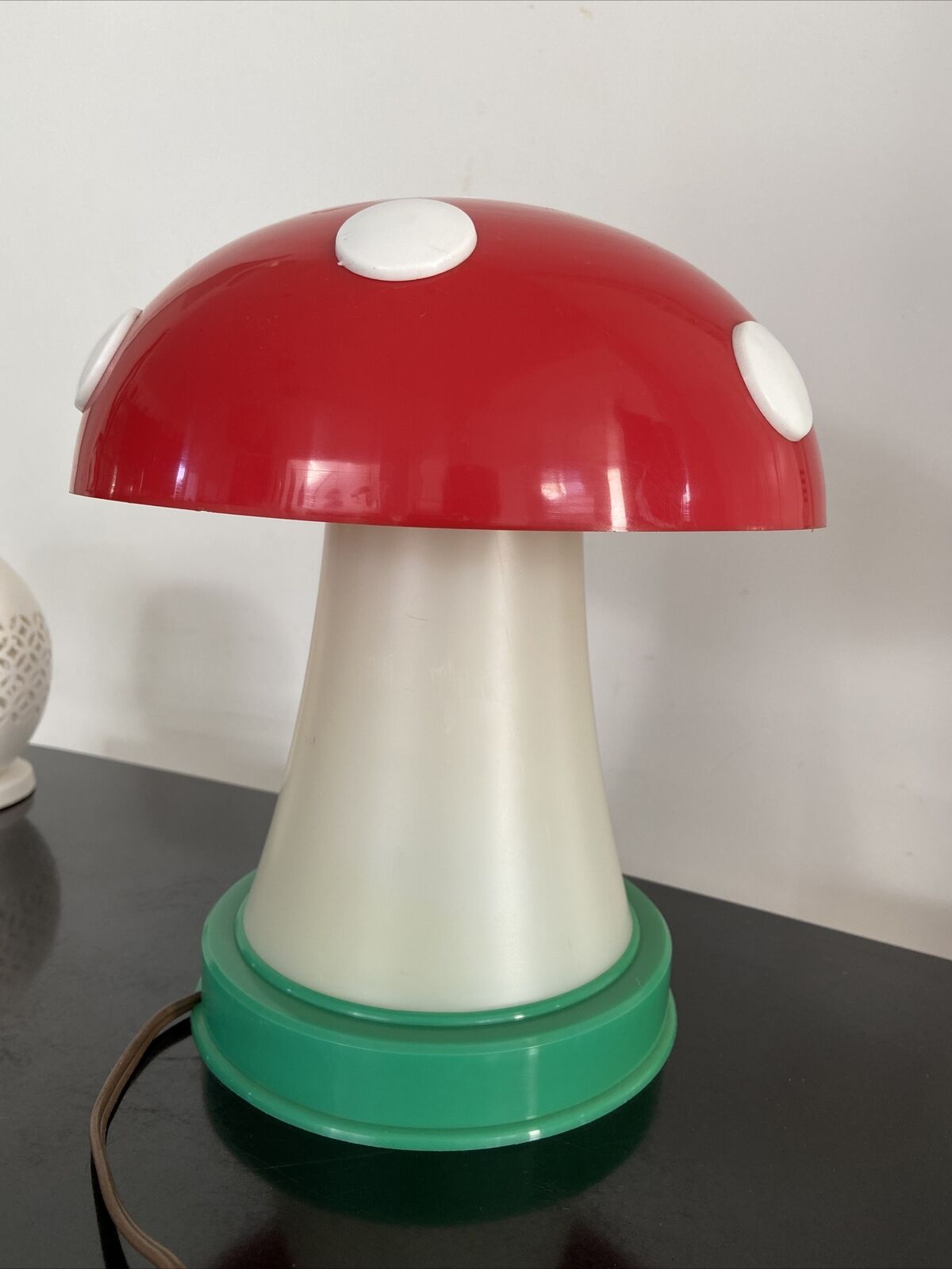 Vintage lamp mushroom night light child deco works
