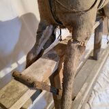 Rocking horse at the end of 19th
