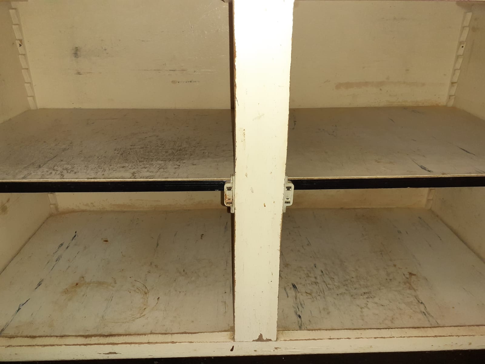 Red formica furniture