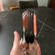 Vintage Murano glass vase somerso 1960