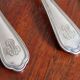 Christofle - Set of 3 table spoons in the Spatours model in silver-plated metal.
