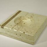 Ashtray, Tray in Travertine
