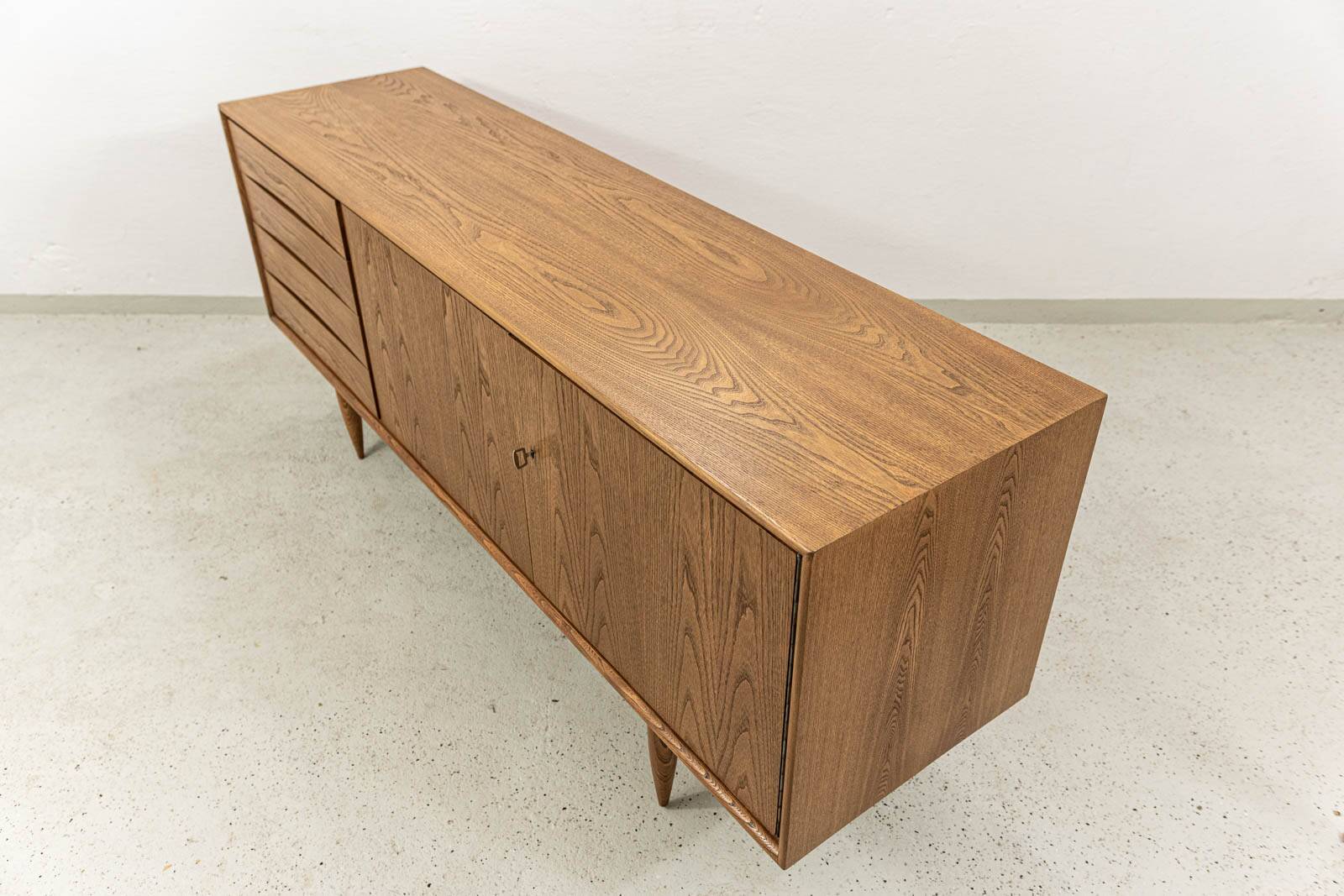 Vintage sideboard by Bydgoskie Fabryki Mebli, 1960, Poland
