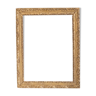 Old gilded frame