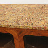 Showcase in marquetry