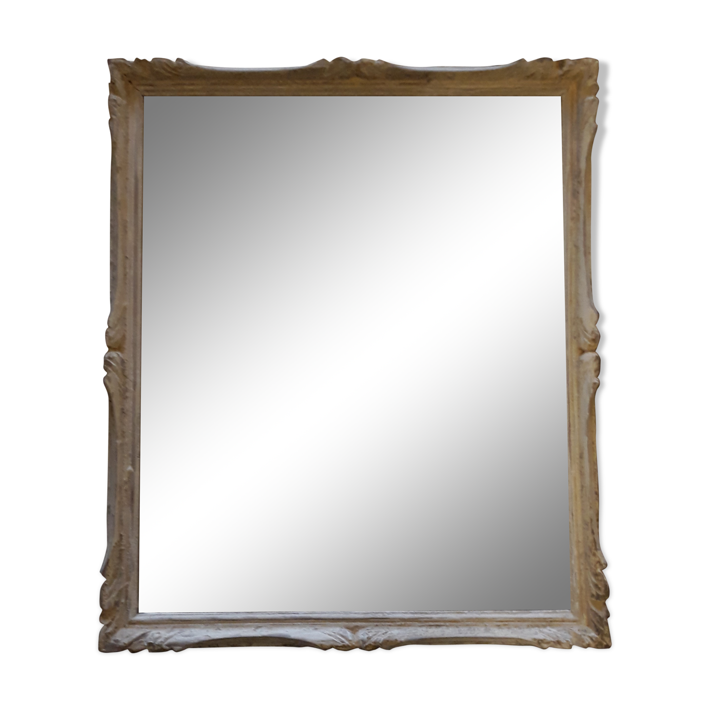 Wooden mirror shabby chic 43x50cm