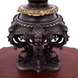 Paire de lampes à huile en bronze, France, vers 1880.