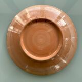 Artisanal plate with bird decor