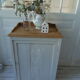 Art Deco confectioner's furniture patinated grey