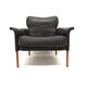 Leather armchair by Hans Olsen 1960s