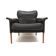 Fauteuil en cuir par Hans Olsen années 1960