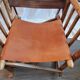 1950 leather rocking chair