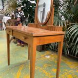 Vintage wood dressing table