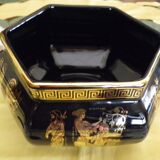 Porcelain candy maker hand-decorated with 24 carat gold Greece 70