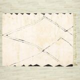 Hand-knotted Moroccan rug 150/250cm