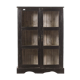 Meuble vitrine noir