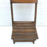 Ancienne chaise pliante enfant en bois